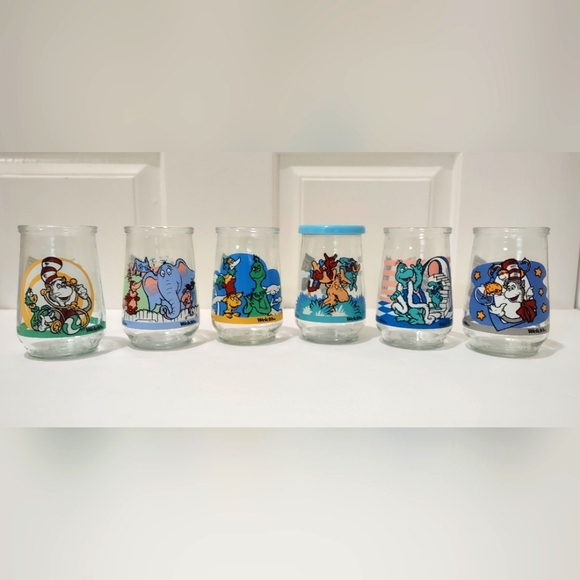 Vintage Welch's Dr. Seuss Jelly Jars - Picture 1 of 2